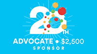 Sponsor Button Advocate $2,500