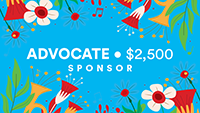 Sponsor Button Advocate $2,500